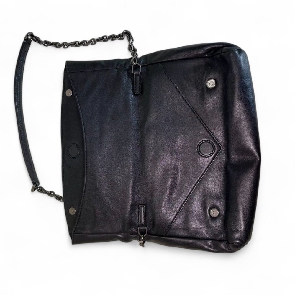 Authentic MCM Women's Black Leather Shoulder Bag - Like New - Picture 10 of 14
